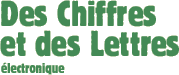 Des Chiffres et des Lettres lectronique