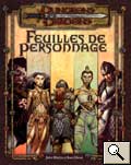 Les feuilles de personnage